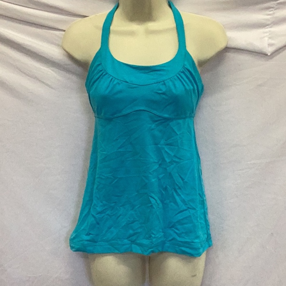Light blue Lululemon tank top